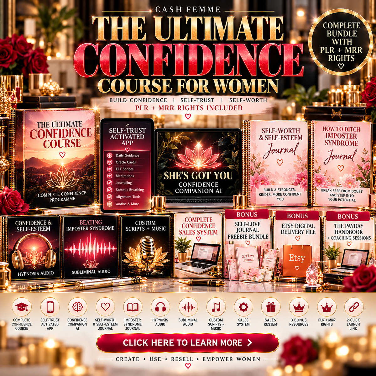 The Ultimate Confidence Course For Women MRR