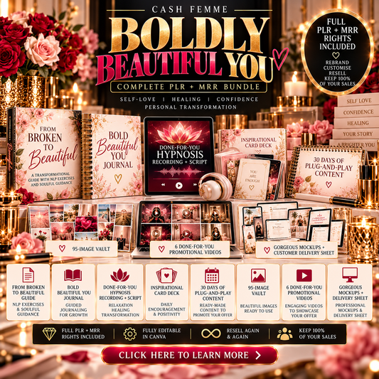 Boldy Beautiful You MRR