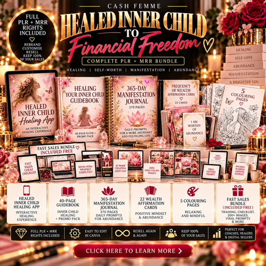 Healed Inner Child to Financial Freedom MRR