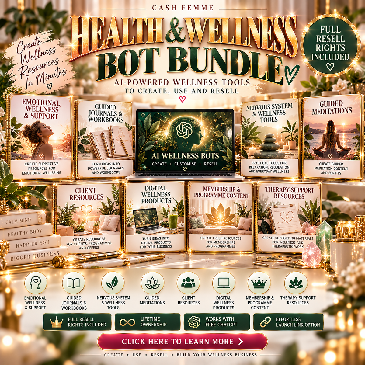 Health & Wellness Bot Bundle MRR