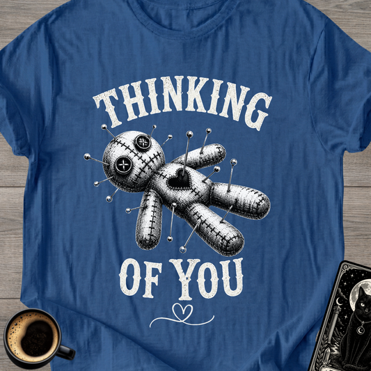 'Thinking of You' Voodoo Doll  with Heart T-Shirt