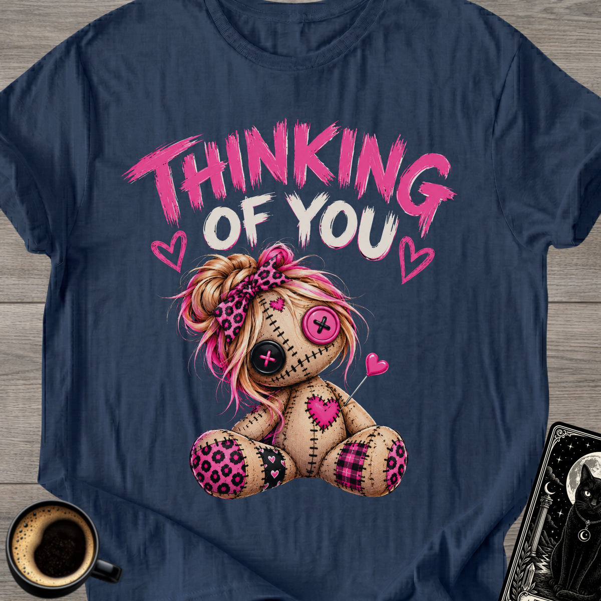 Thinking of You Girl Voodoo T-Shirt